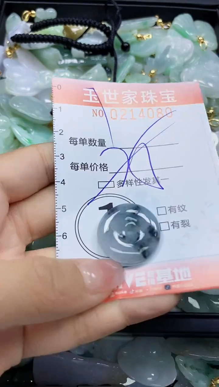 【闪购商品】翡翠未镶嵌颈饰闪购0214080多样性发其一