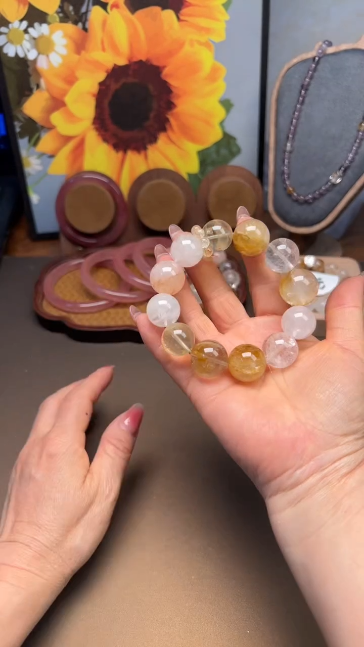 未镶嵌手链水晶1