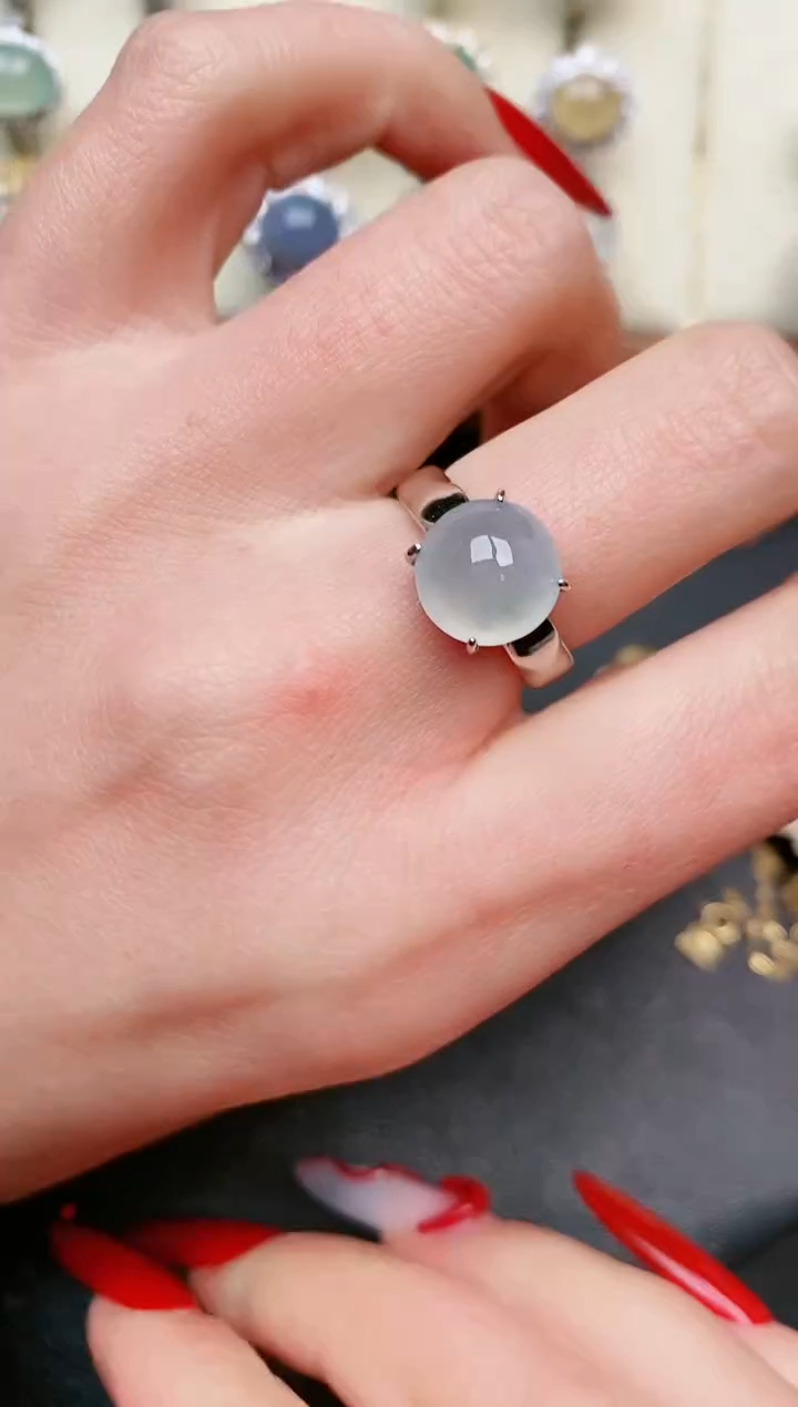 【闪购商品】翡翠戒指银S925镶嵌.....