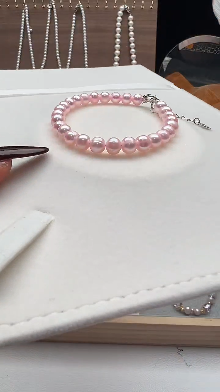 钛钢手绳淡水珍珠永丽严选