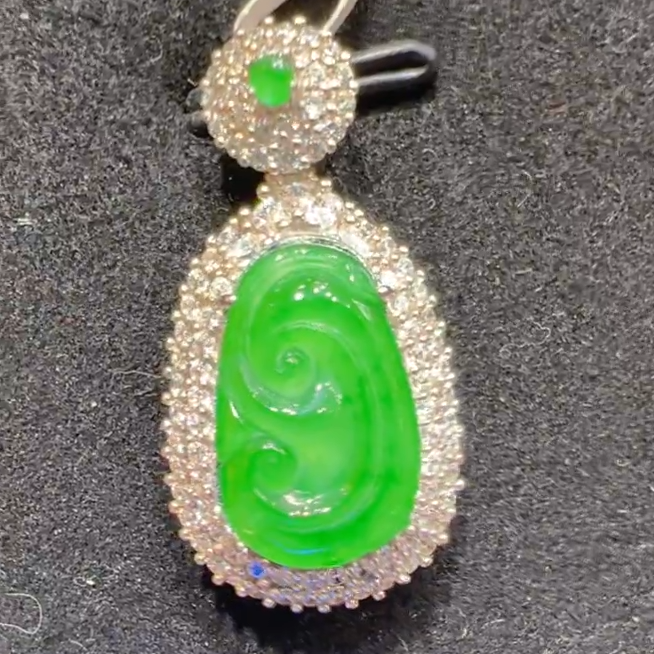 翡翠如意吊坠 多样性团购发一件