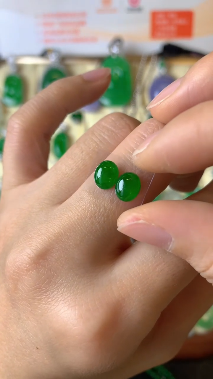 【闪购商品】定制翡翠未镶嵌1裸玉（客户意向镶嵌）