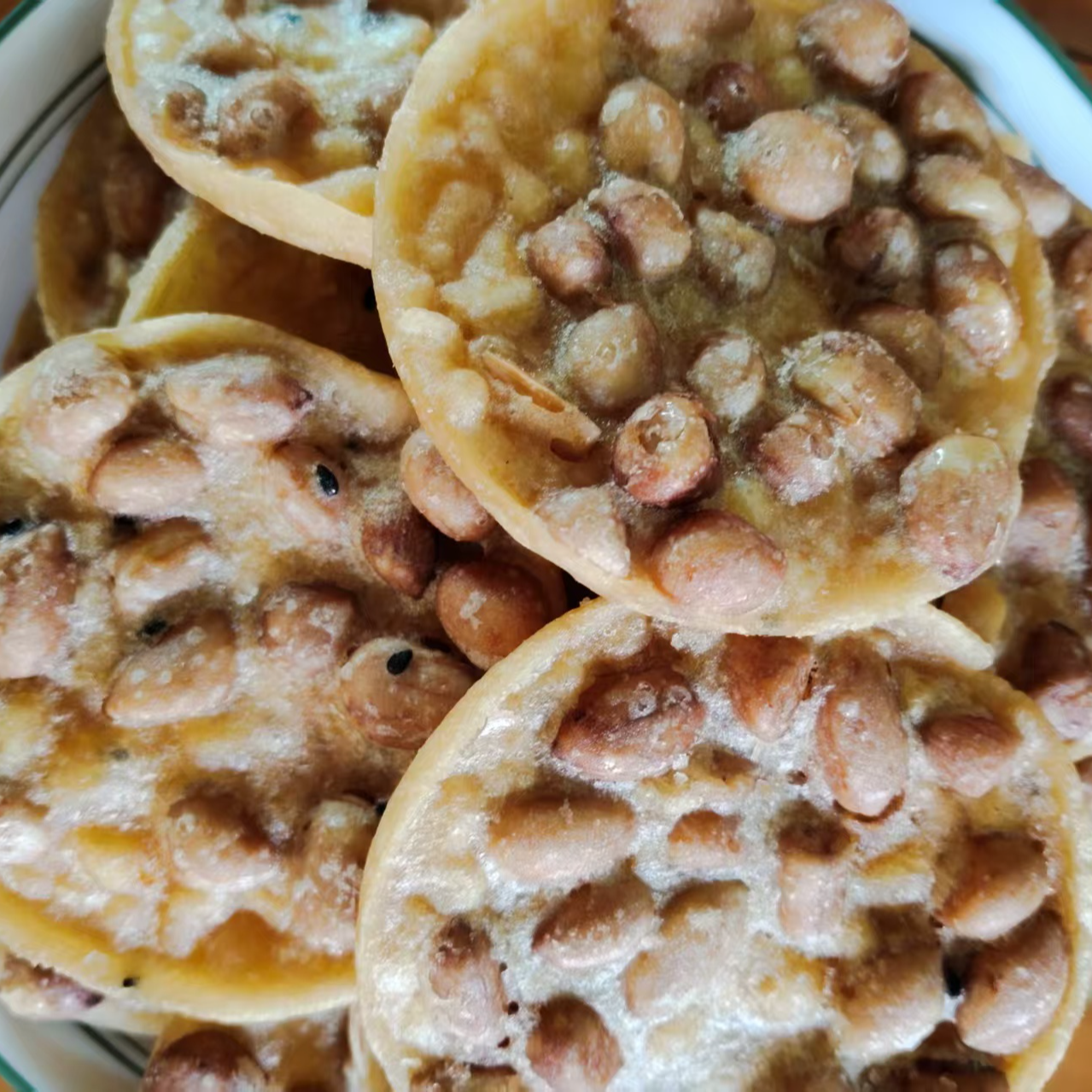 客家美食豆饼子月亮粑