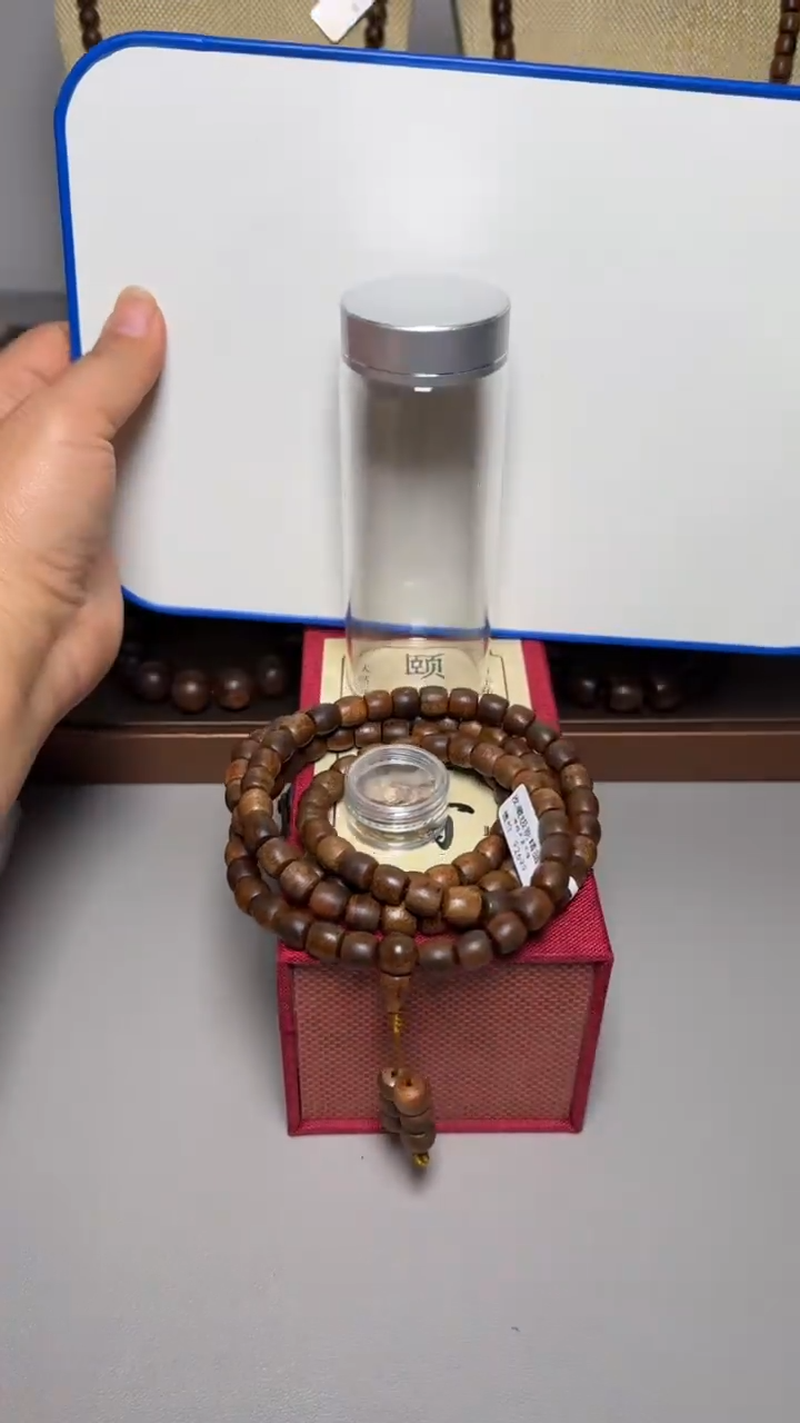 【闪购商品】沉香手串芽庄白棋0.9桶珠多圈