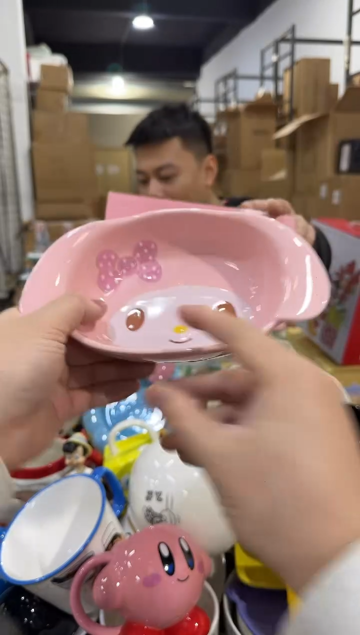 瓷片小号原盒美乐蒂深碗