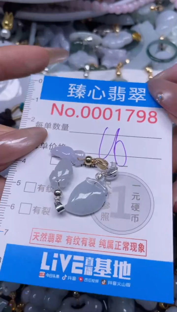 颈饰未镶嵌翡翠1798