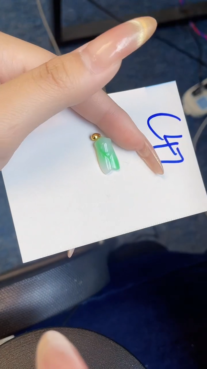 【闪购商品】翡翠颈饰18K金镶嵌000000000