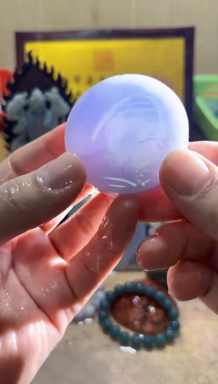 未镶嵌挂件翡翠A货常星6807