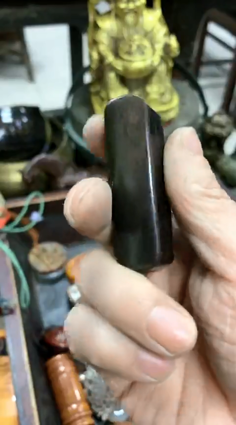 【闪购商品】一物一拍编号牛角章盒