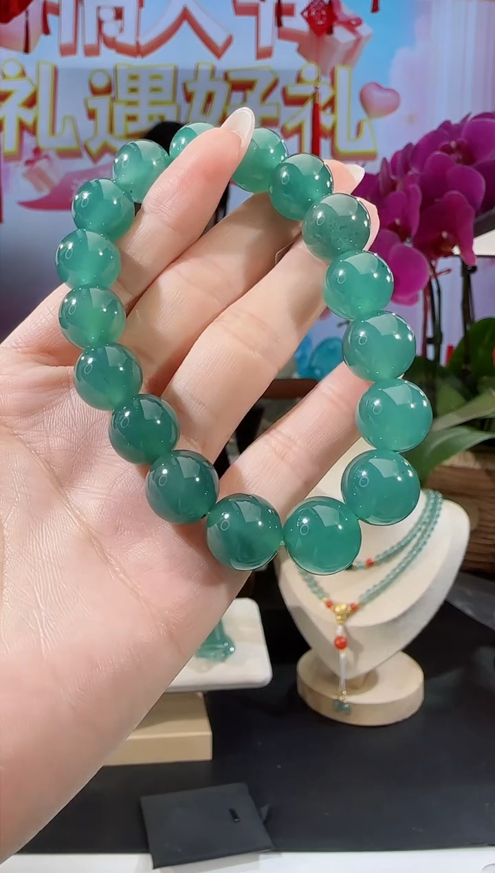 【闪购商品】翡翠手串未镶嵌手串多样性发一