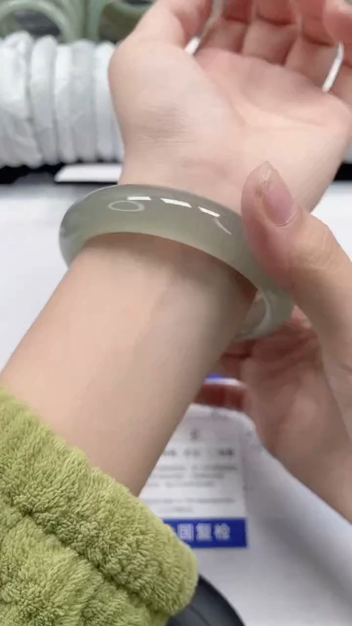 未镶嵌手镯石英质玉103-59/60