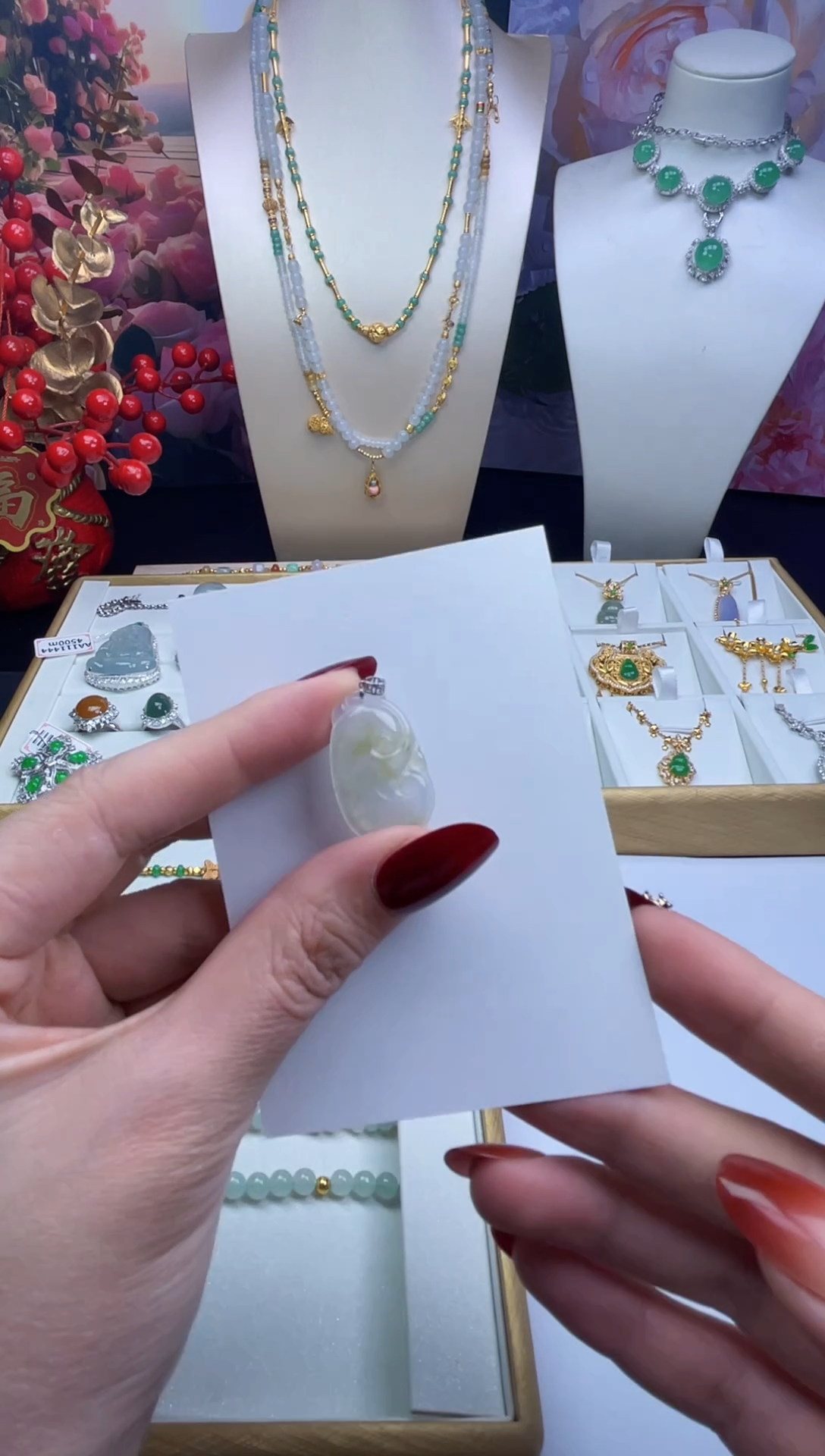 【闪购商品】翡翠挂件未镶嵌-多样性发其一