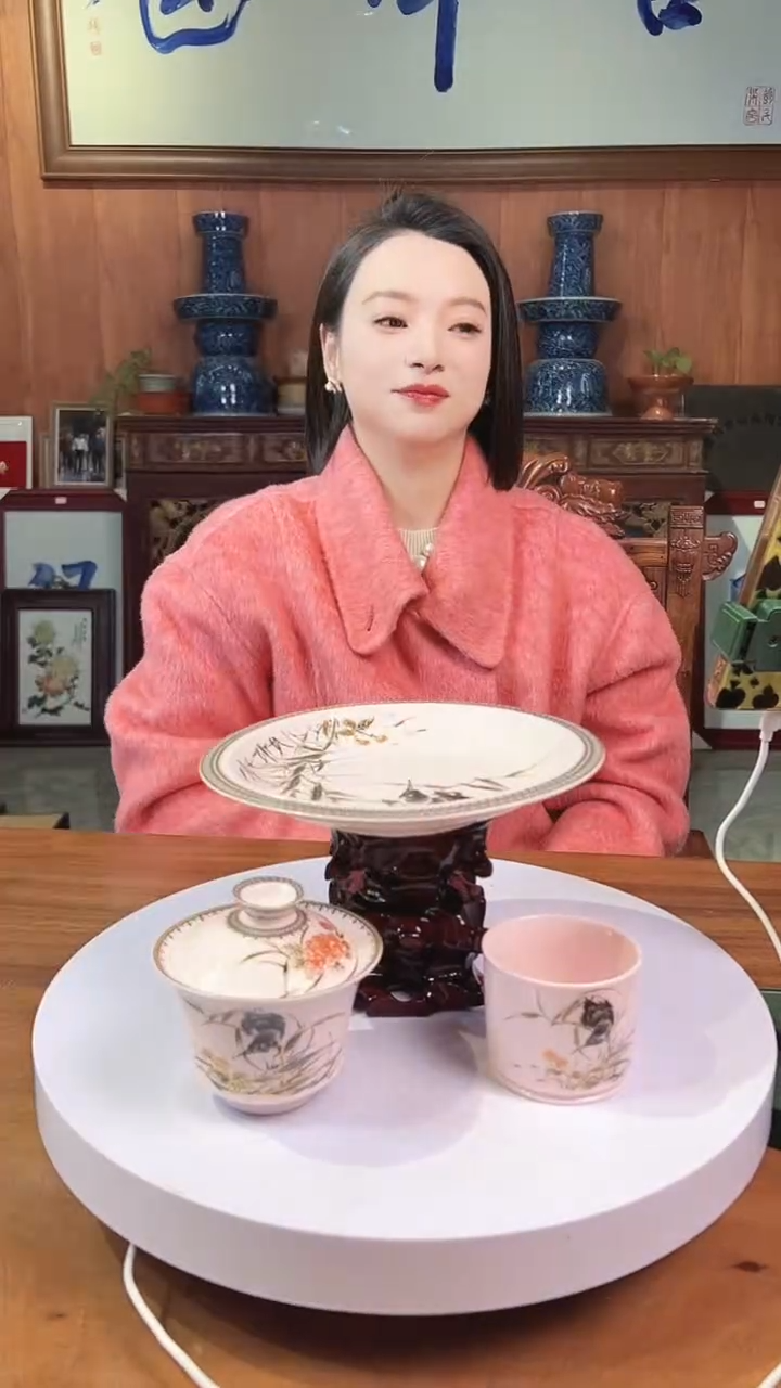 摆件陶景德镇陶瓷青花摆件13