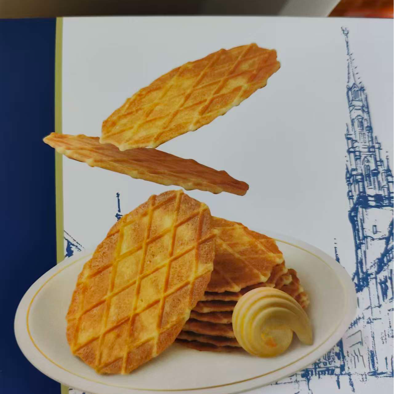 【山姆商店】黄油脆华夫饼干