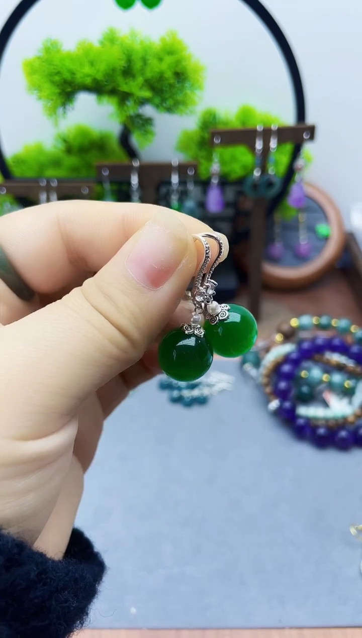 未镶嵌耳饰玛瑙/玉髓207000