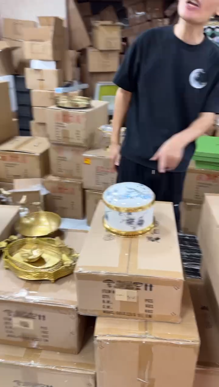 黄铜 黛姿家居装饰品摆件  