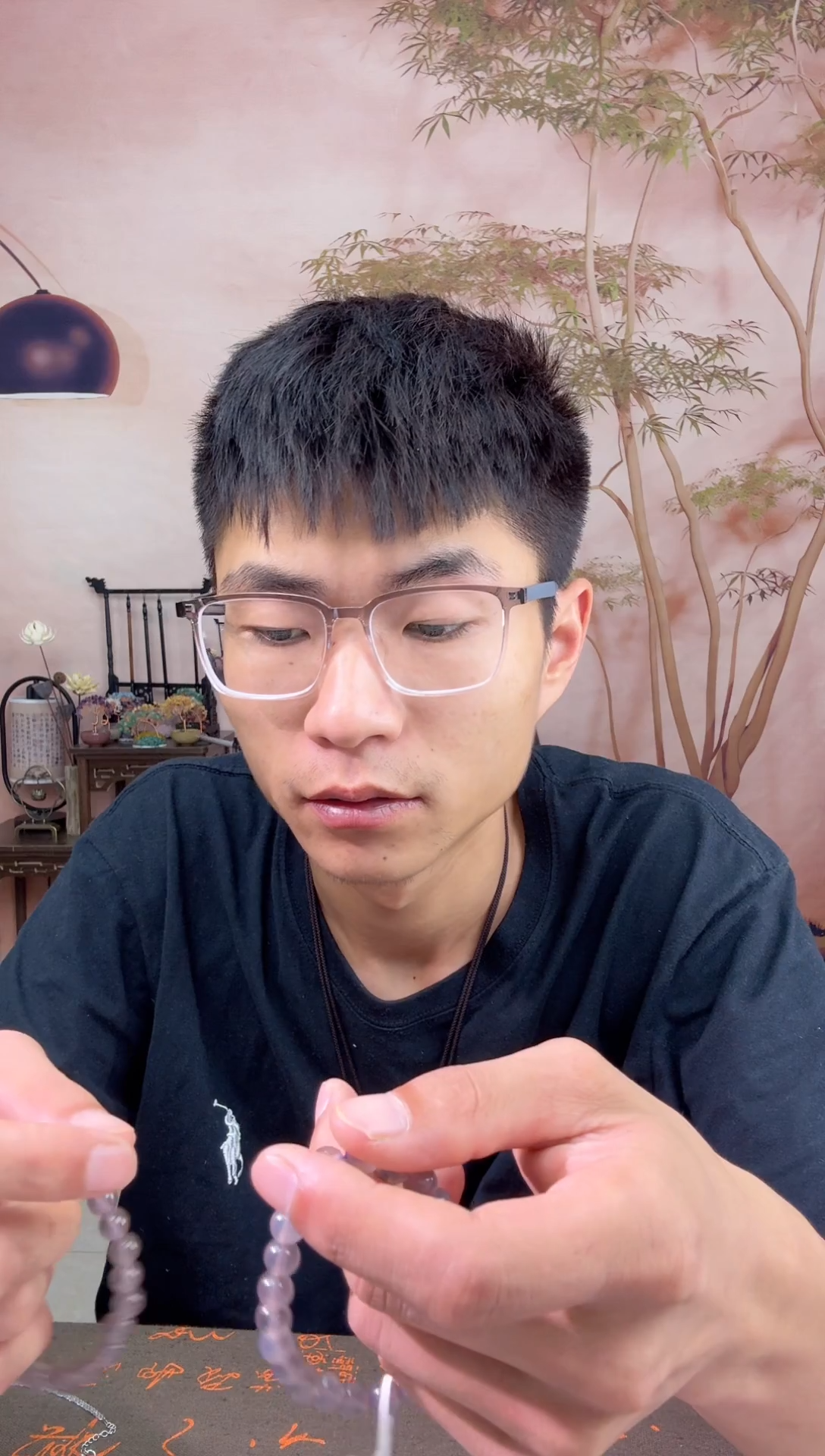 未镶嵌手串水晶烟灰