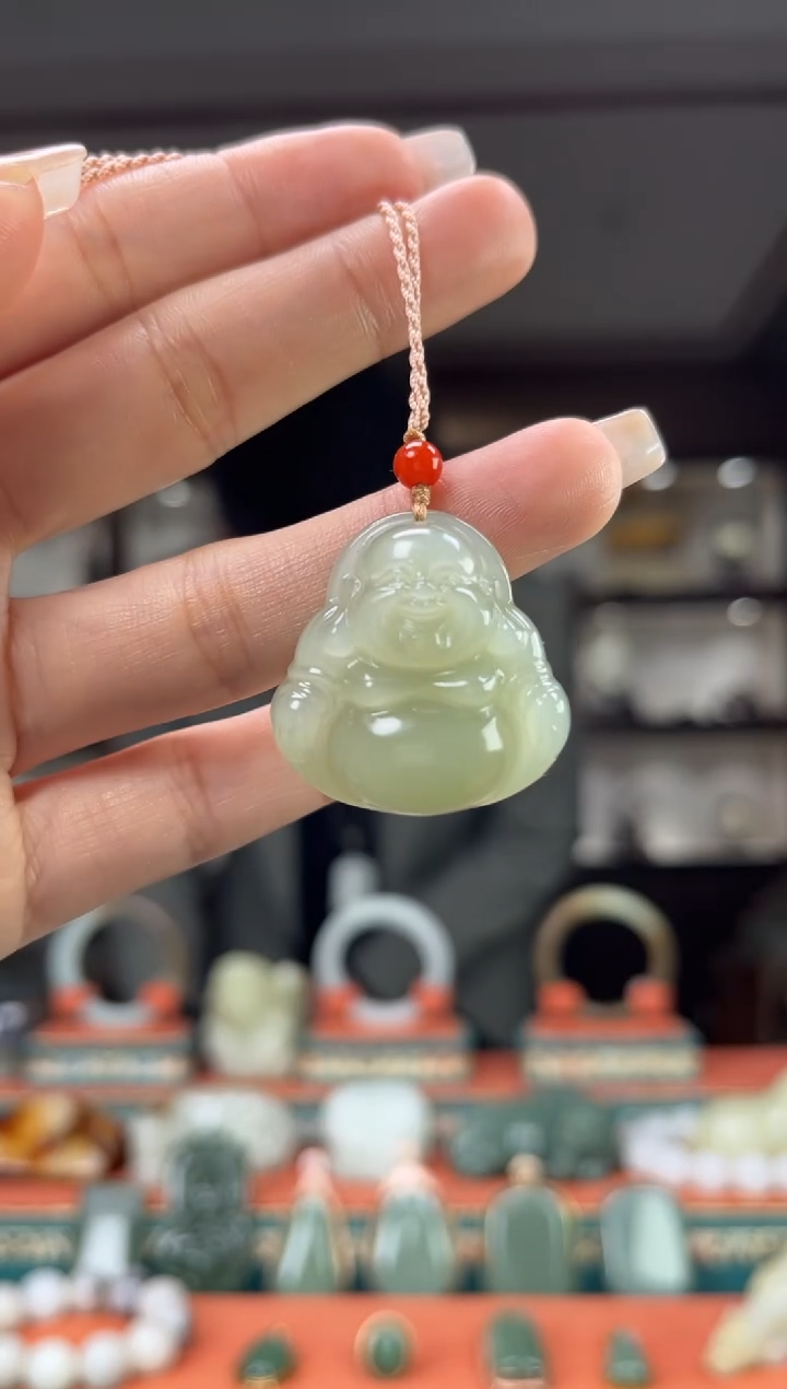 【闪购商品】和田玉颈饰未镶嵌佩佩30mm左右