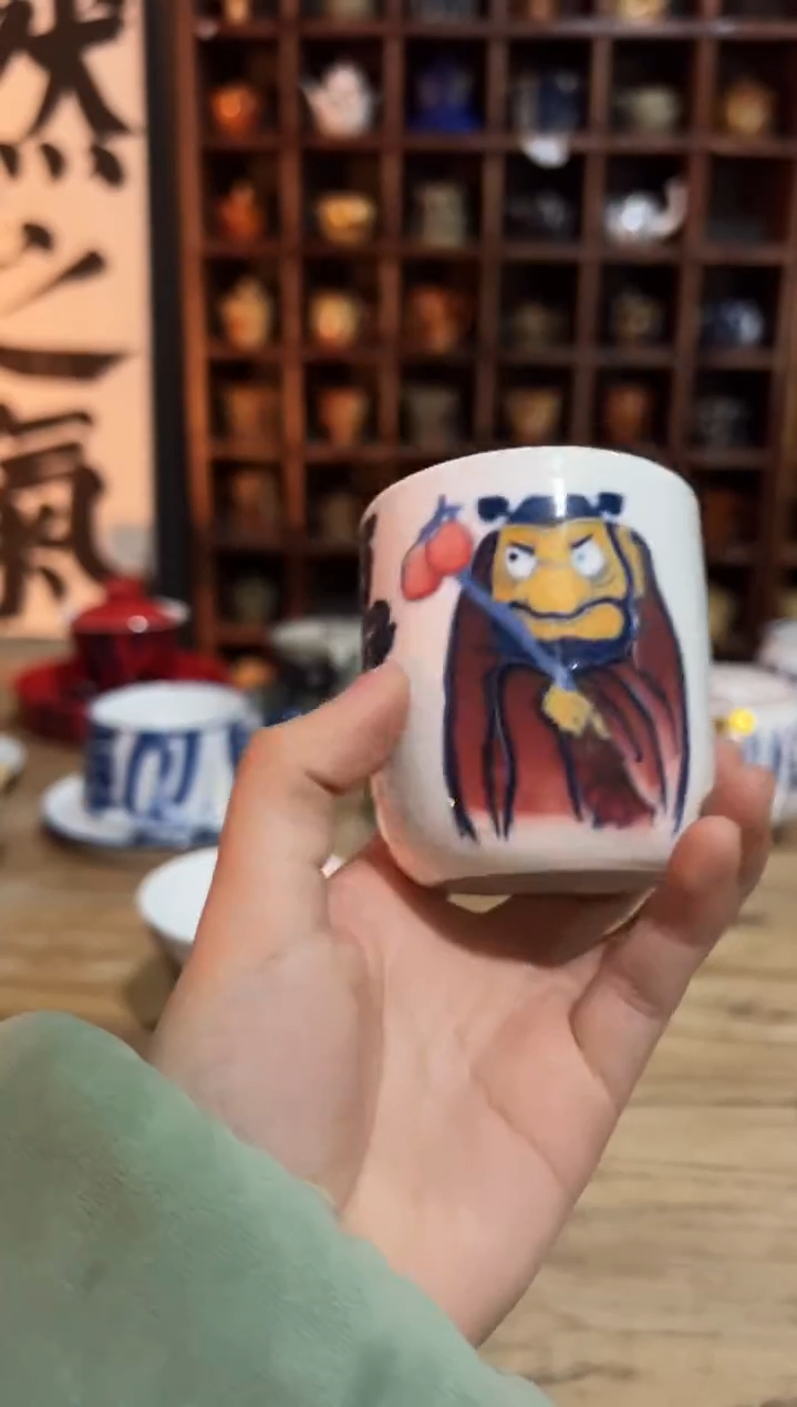 【闪购商品】观云听雨原创手绘茶具