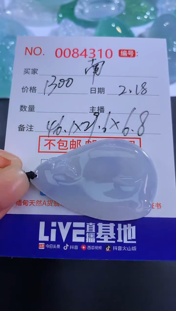 【闪购商品】翡翠颈饰未镶嵌南