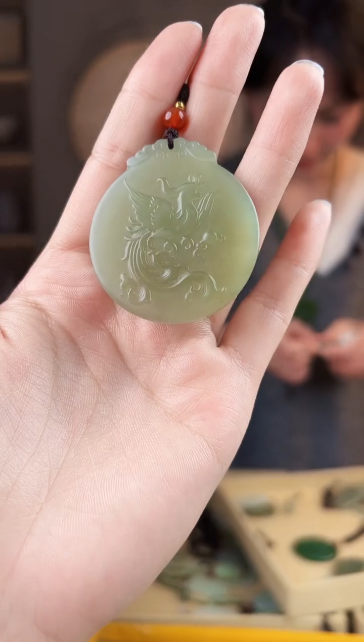 颈饰未镶嵌和田玉拍一发一，多样性发货