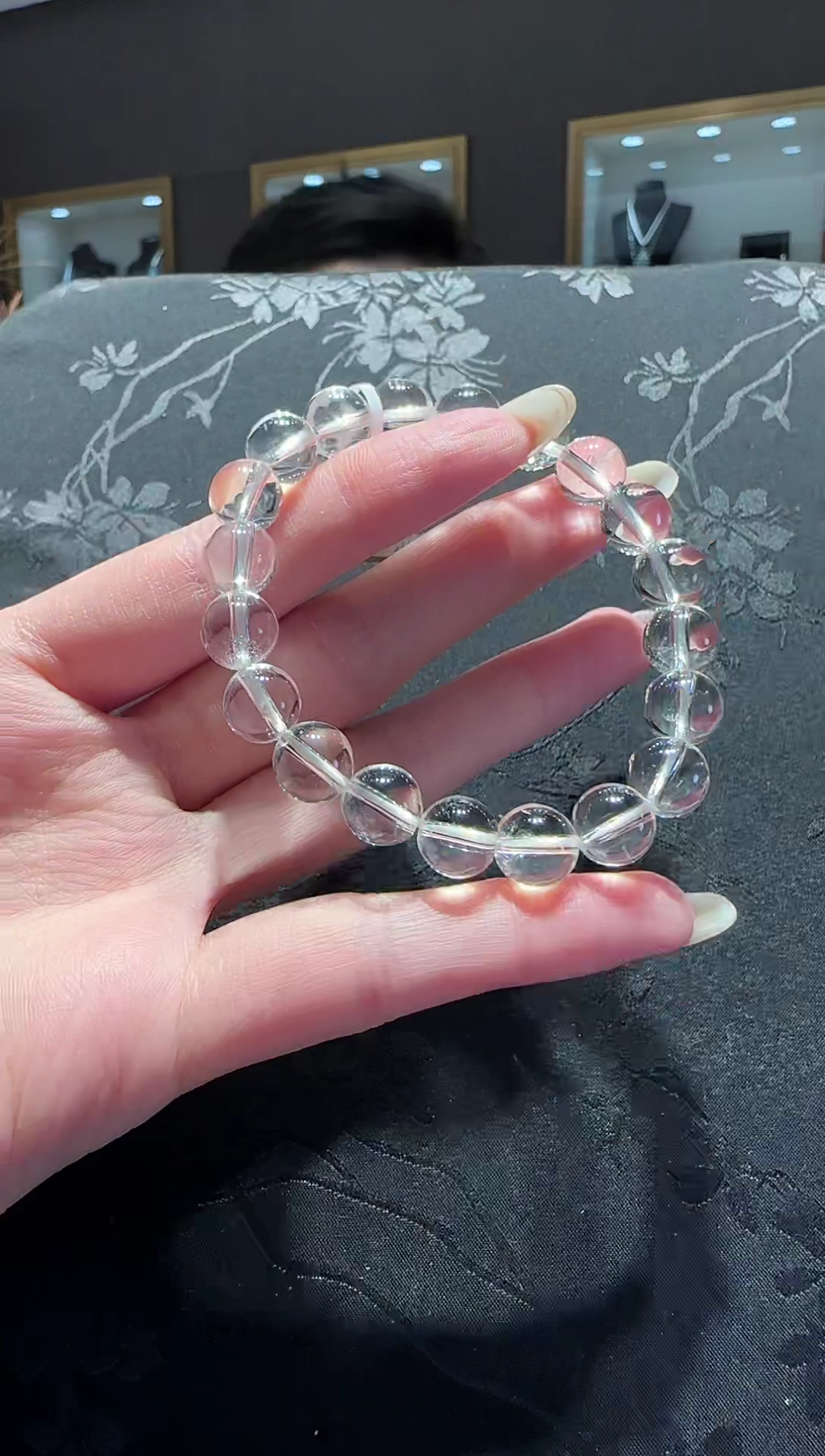 【闪购商品】水晶手串未镶嵌水晶手串10m