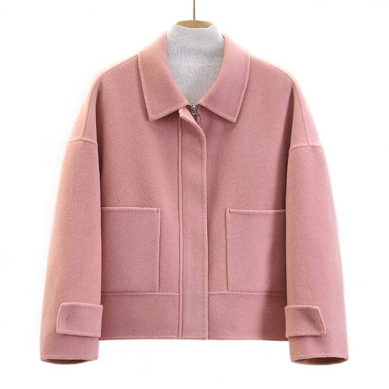 【开播福利】通勤百搭短双面呢外套#WYX48B060