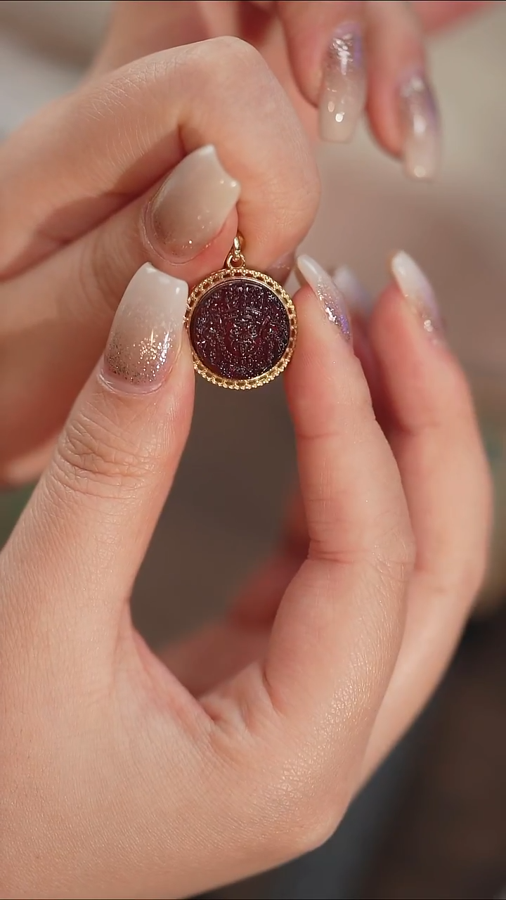 无925银925银镀金 扎基 扣头/赠银链（多样性发货）