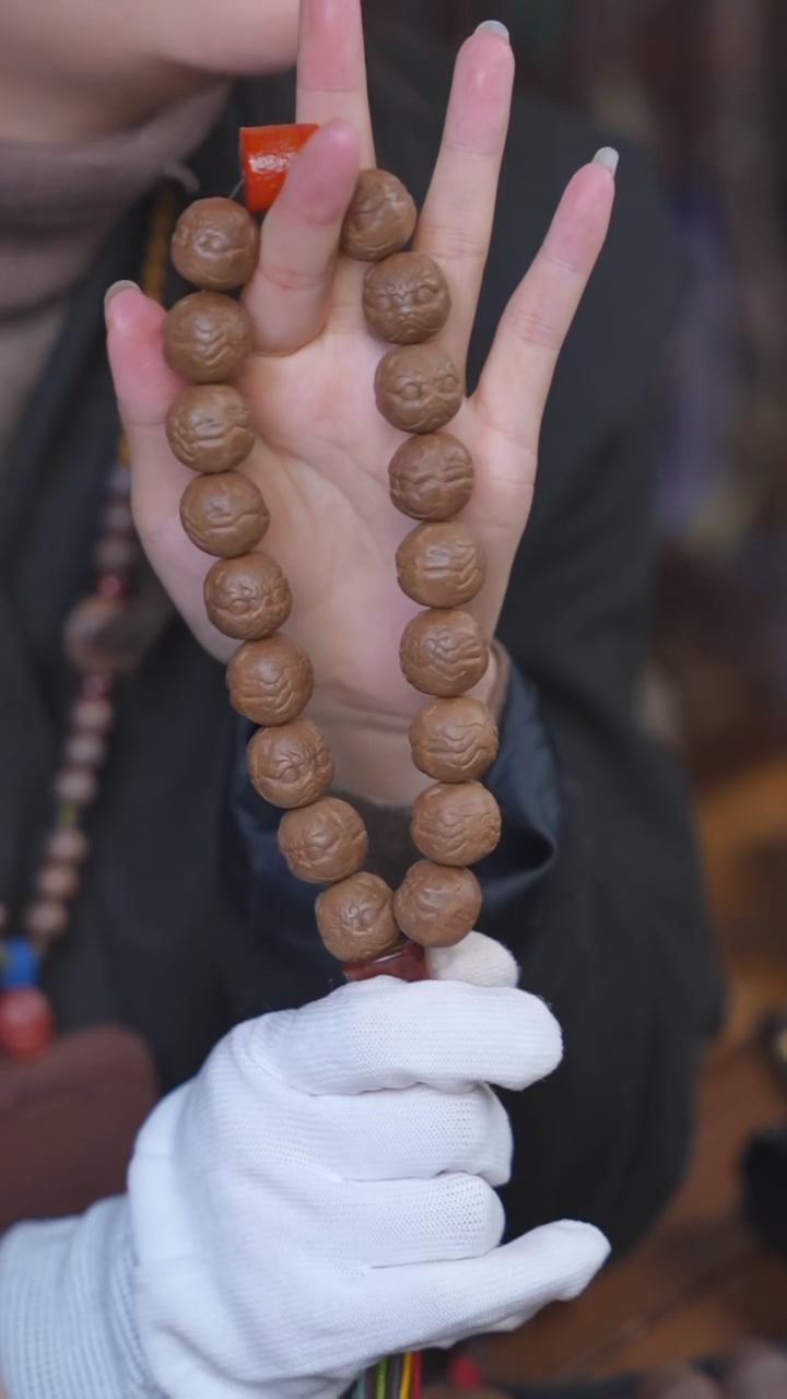 【闪购商品】泥塑生命之光麒麟1.7 18子手持款式