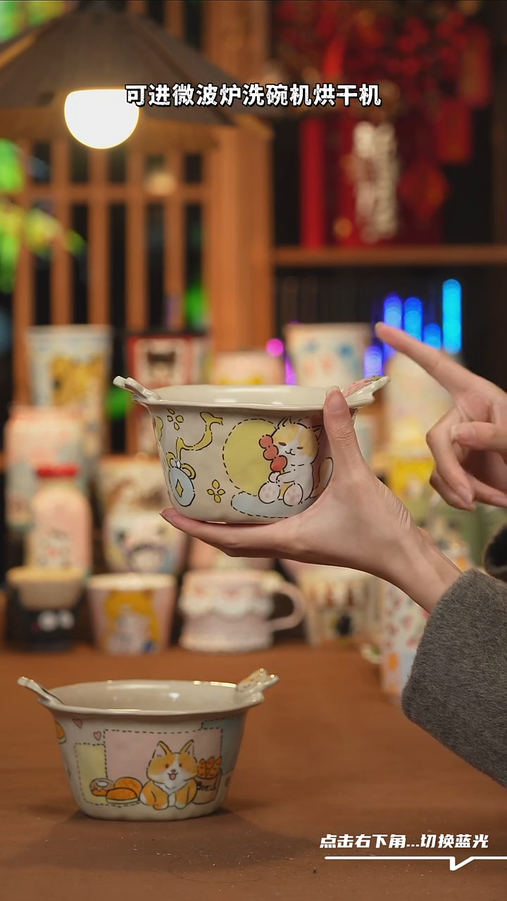 【闪购商品】摆件b454文创纯手工手绘