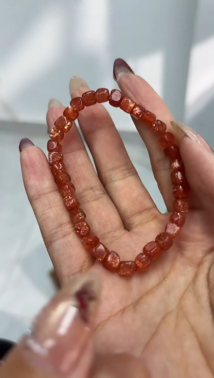 【闪购商品】水晶手链未镶嵌D63金太阳手串