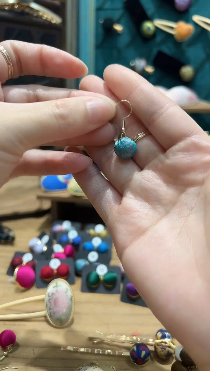 【闪购商品】【孤品车2.15】春和景明小耳坠随机竹叶