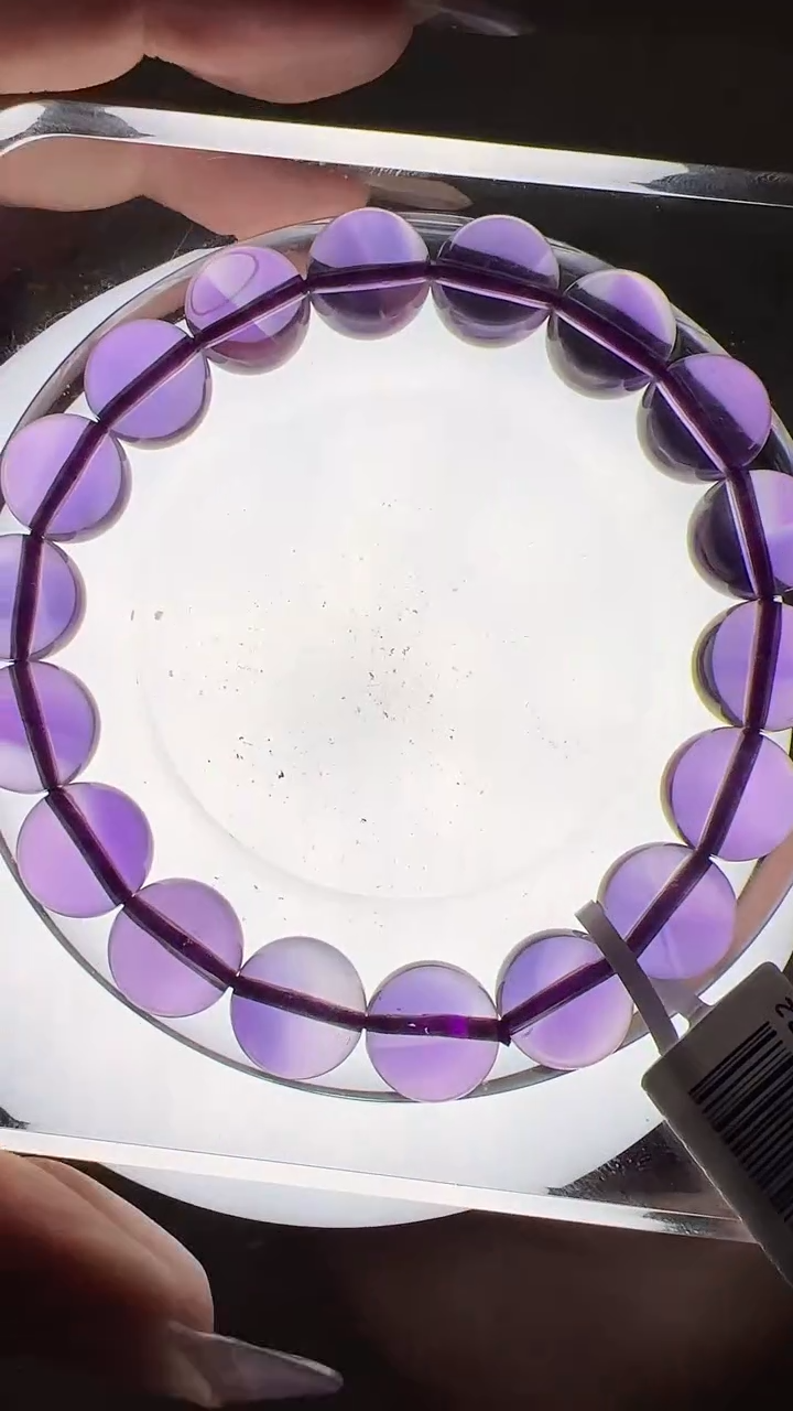 【闪购商品】水晶手链未镶嵌EXC1298约11mm