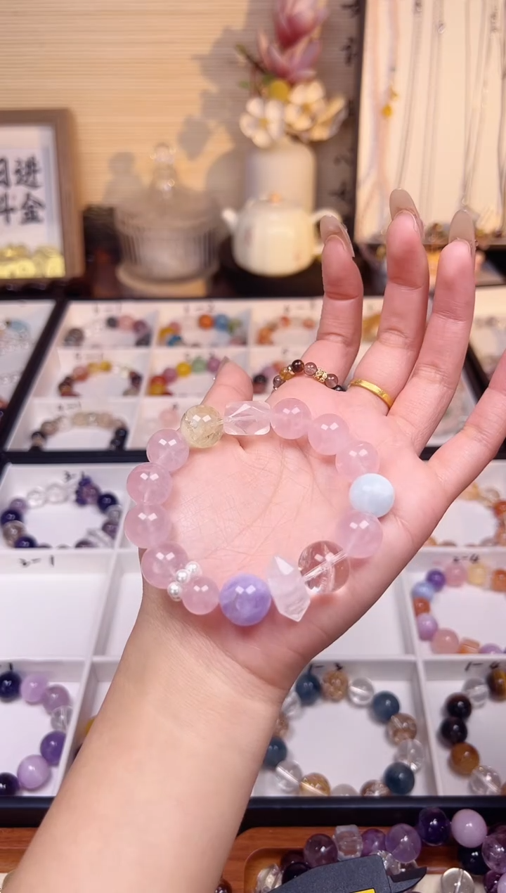 未镶嵌手串水晶1