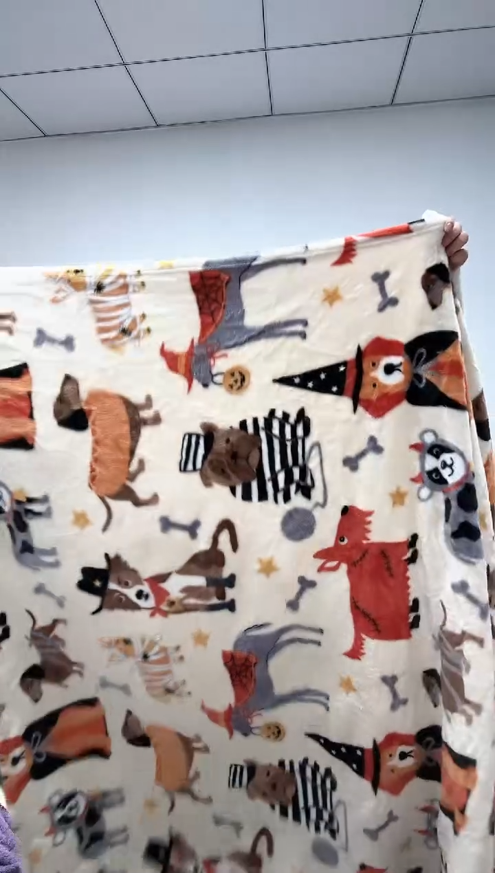 法兰绒1.2x1.8左右已主播介绍为准