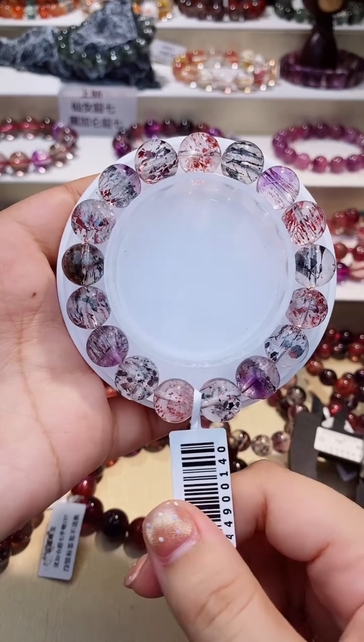 未镶嵌手链水晶彩毒液超七11m+