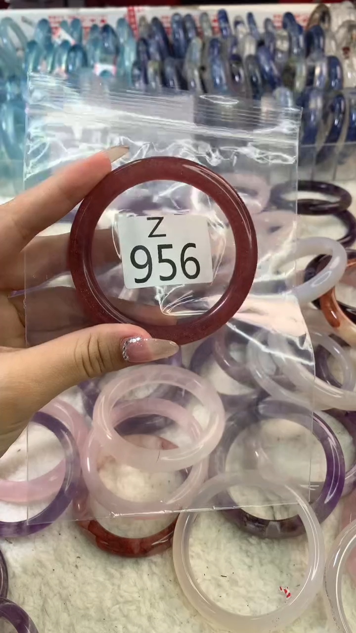 水晶手镯Z未镶嵌水晶956-57