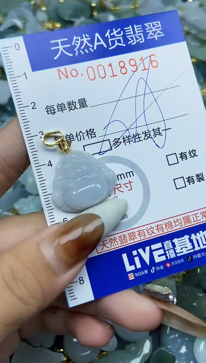 【闪购商品】翡翠颈饰未镶嵌天然A货翡翠