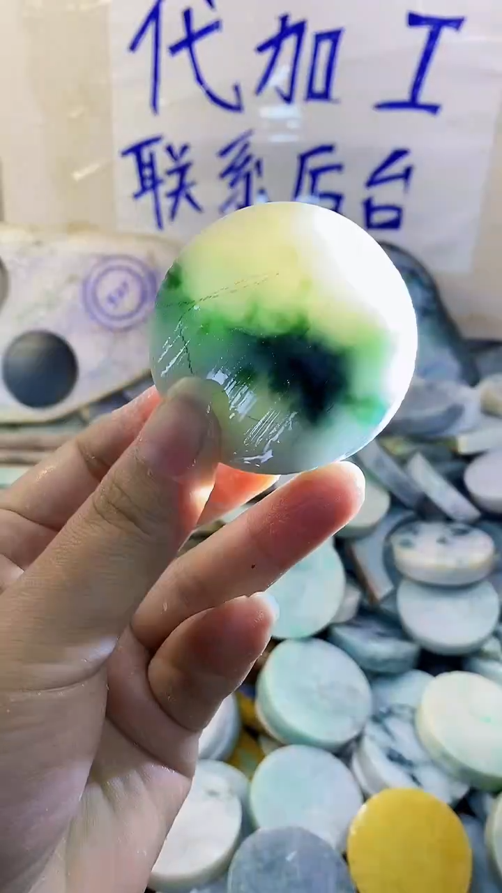 裸石翡翠纯天然A货翡翠34