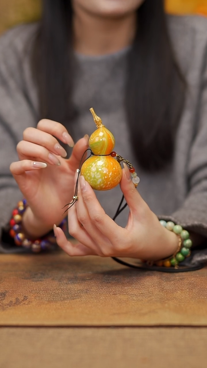 【闪购商品】523宴禾堂大漆脖挂葫芦68