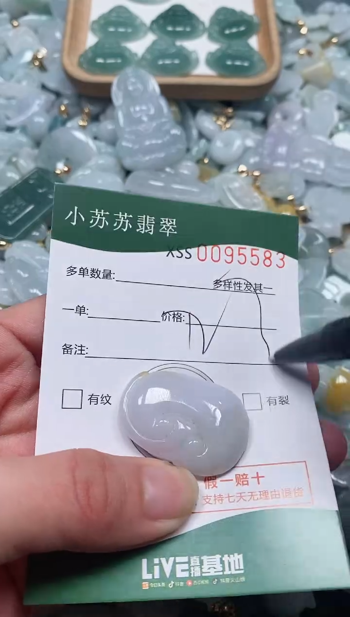 【闪购商品】翡翠颈饰未镶嵌闪购商品0095583