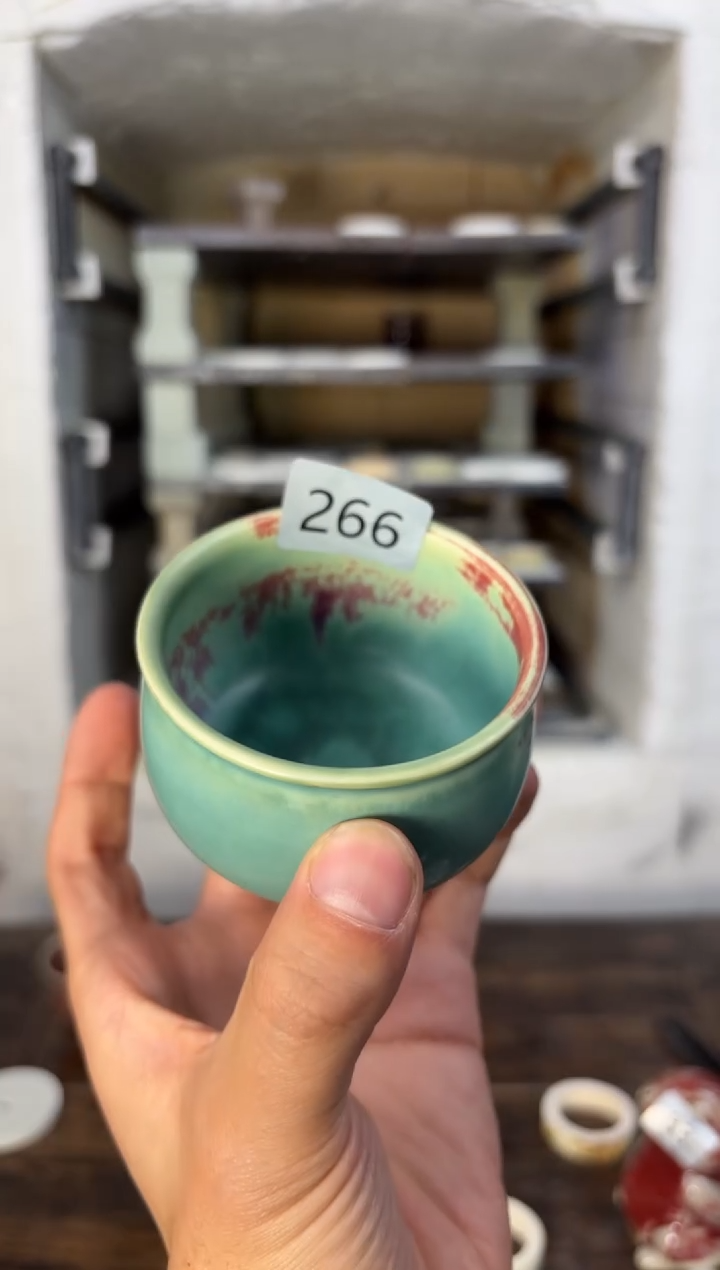 摆件钧瓷窑变精品茶器