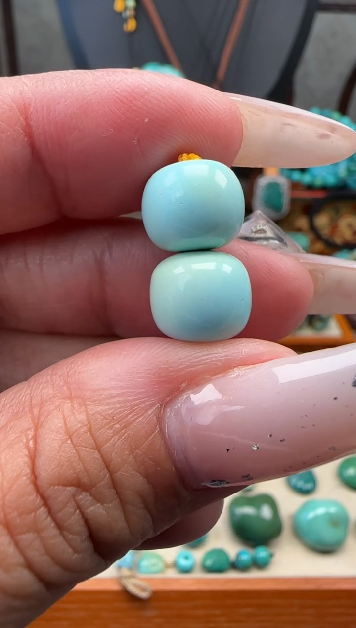 未镶嵌绿松石珠宝奇石绿松石