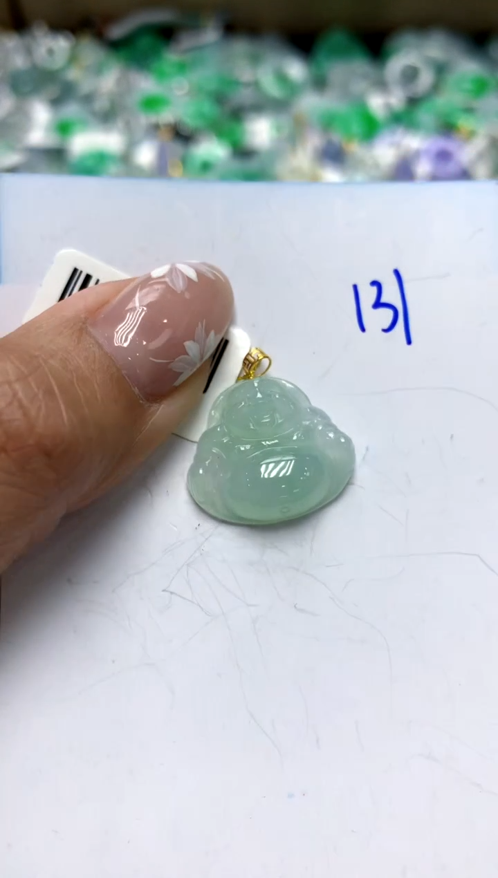 【闪购商品】翡翠颈饰18K金镶嵌111111111111111111