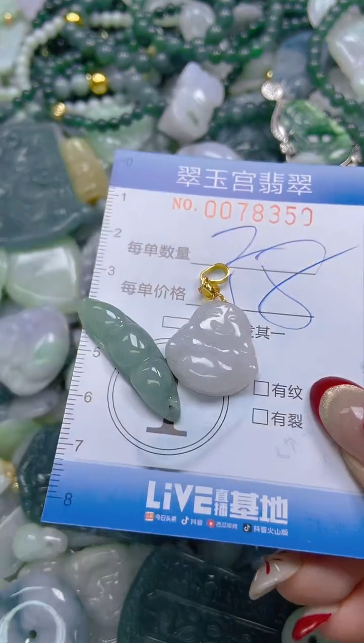 【闪购商品】翡翠颈饰未镶嵌闪购0078350