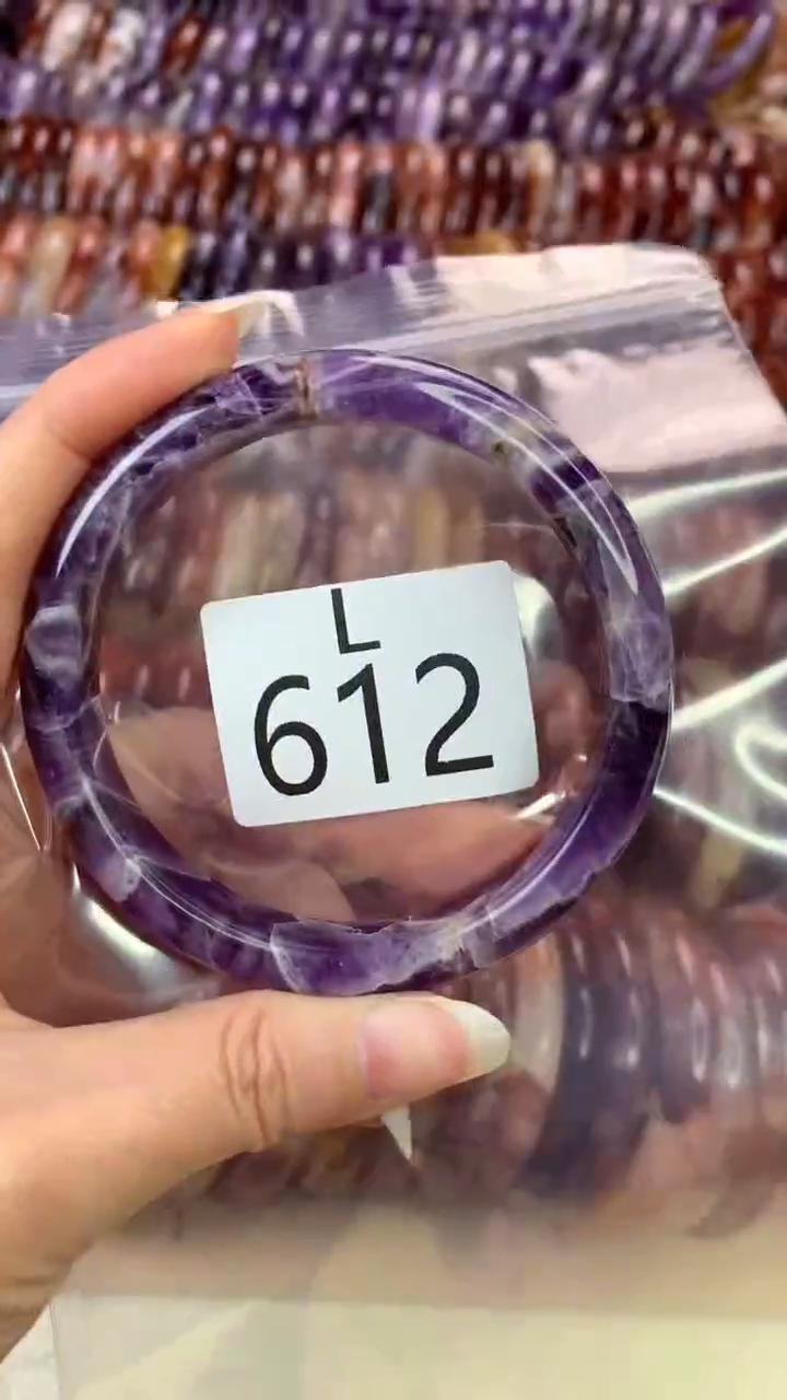 【闪购商品】水晶水晶手镯L未镶嵌612-63