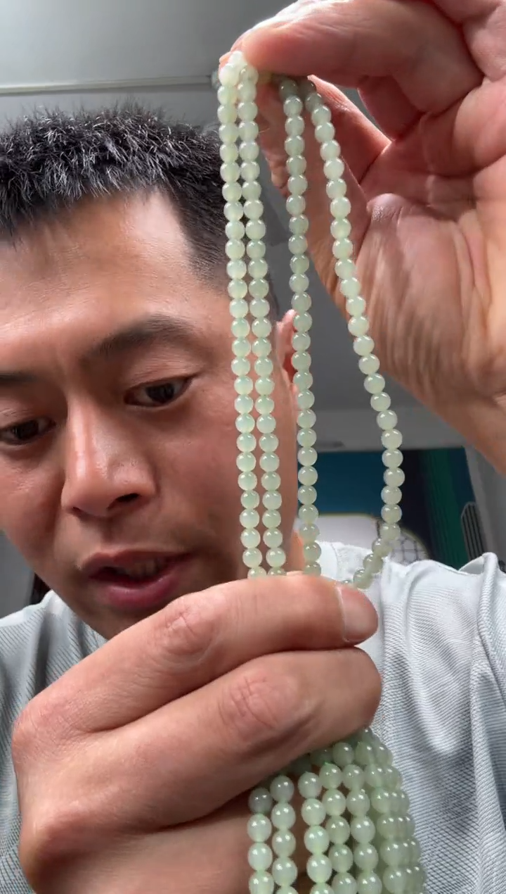 和田玉未镶嵌颈饰项链