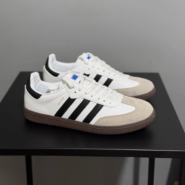 德训复古经典百搭透气低帮时尚休闲情侣板鞋