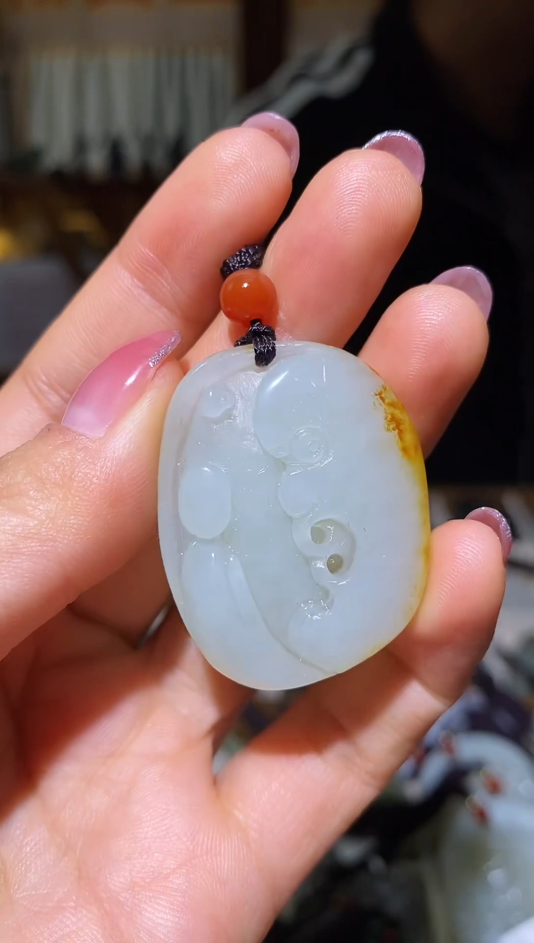 颈饰未镶嵌和田玉1