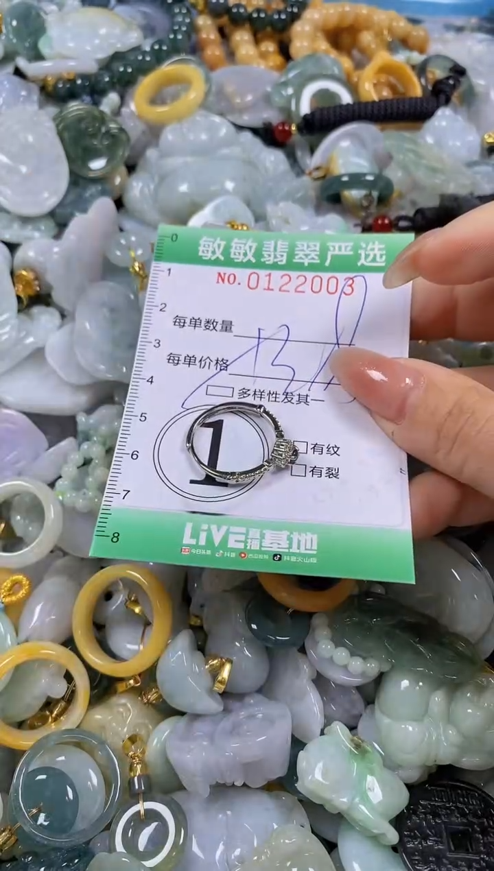 【闪购商品】翡翠颈饰未镶嵌闪购0122003多样性发其一